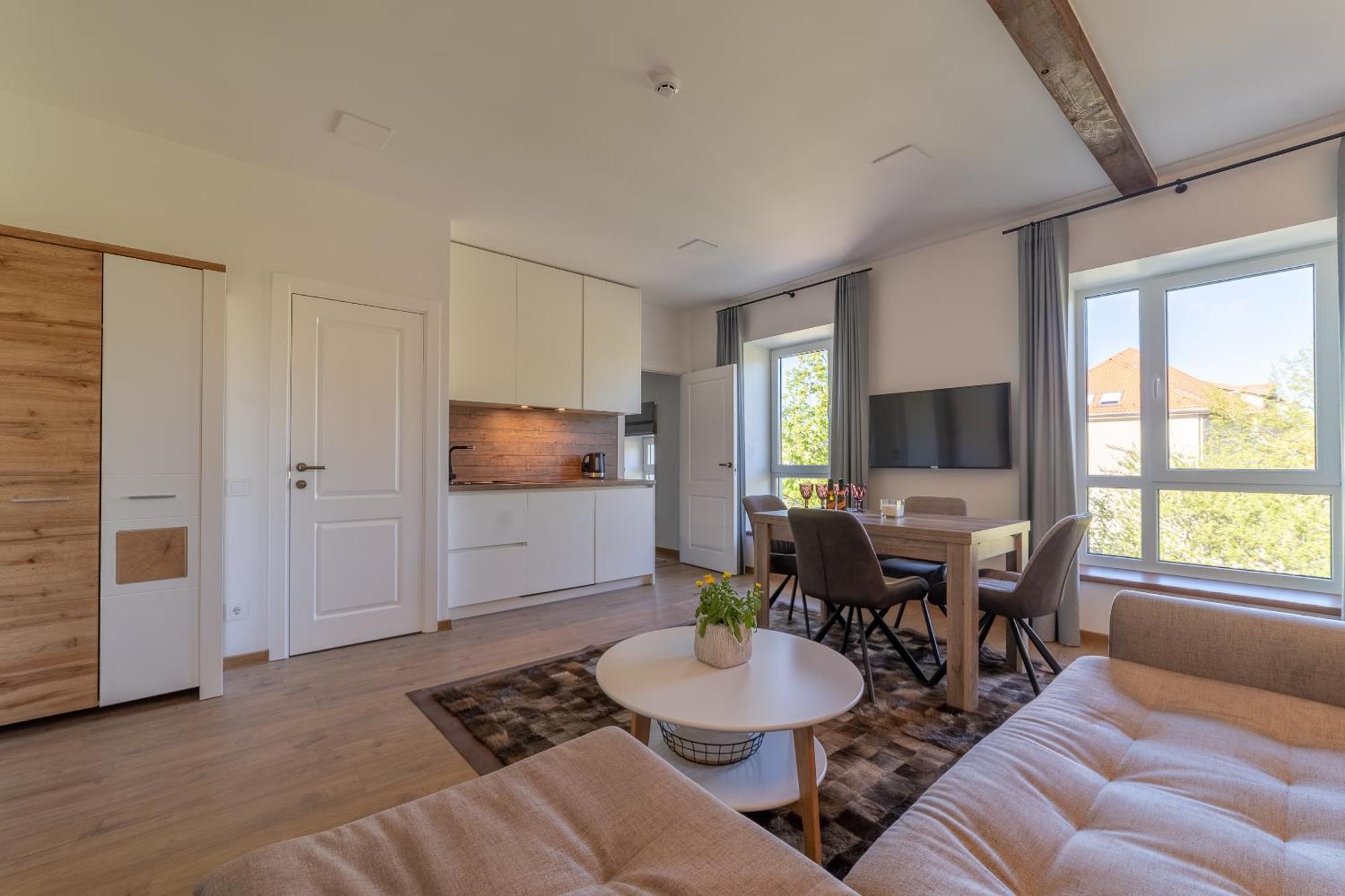 Apartamentai Muzika Šilutė Habitación foto